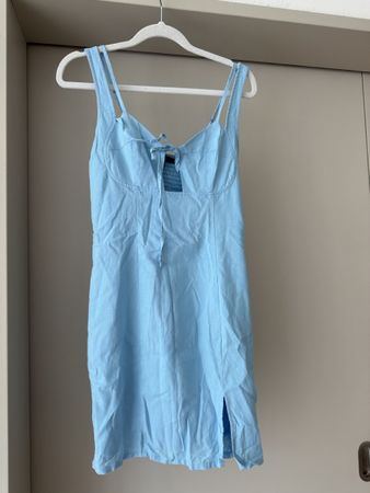 Sommerliches, hellblaues Kleid von Forever 21, Grösse S