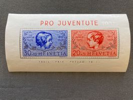 Pro Juventute 1937, zwei Briefmarken