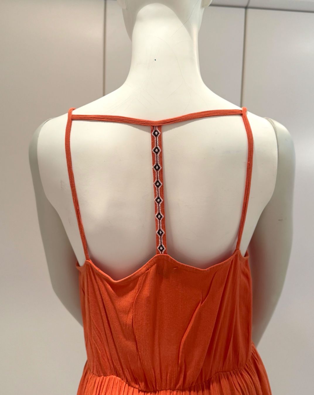 Vestiti: Robe d'été orange, broderie - 36 S – Nuovo (secondo la descrizione) da Genève venduto da fto_sz8d 1