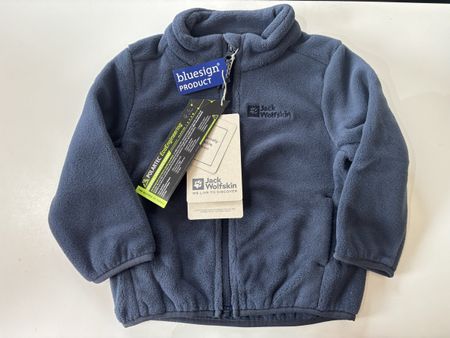 Gr. 92 - Jack Wolfskin Fleecejacke, Neu