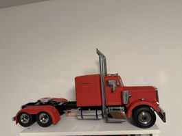 Tamiya Grand Hauler, mit Diversen Alu Teilen, Rot Matt 1:14