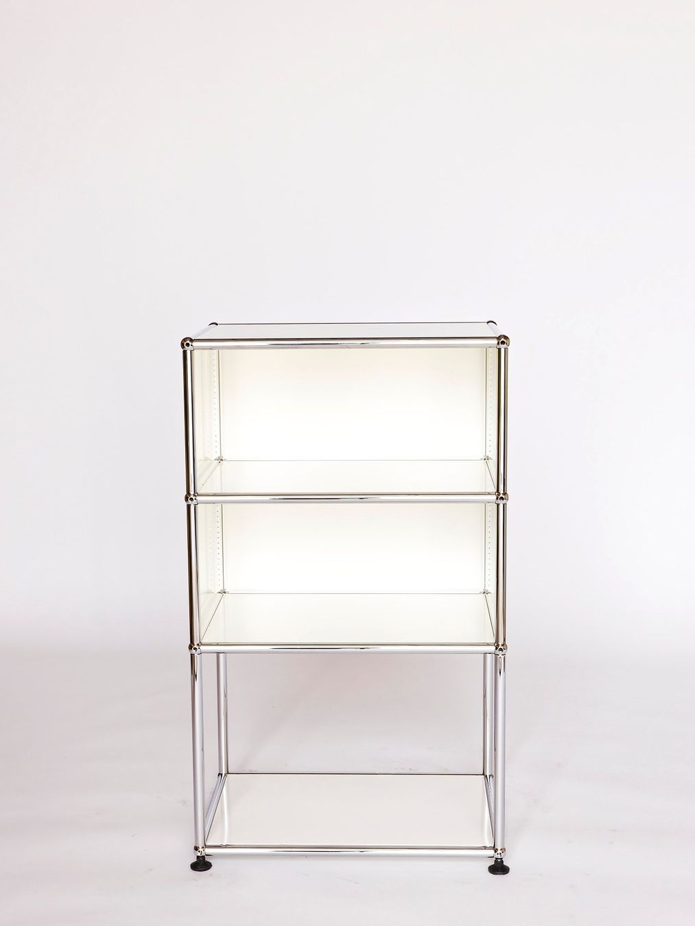 USM Regale: USM Haller Regal, weiss, Ausstellungsmodel – Neu (gemäss Beschreibung) aus Lenzburg von Buerokonz 1