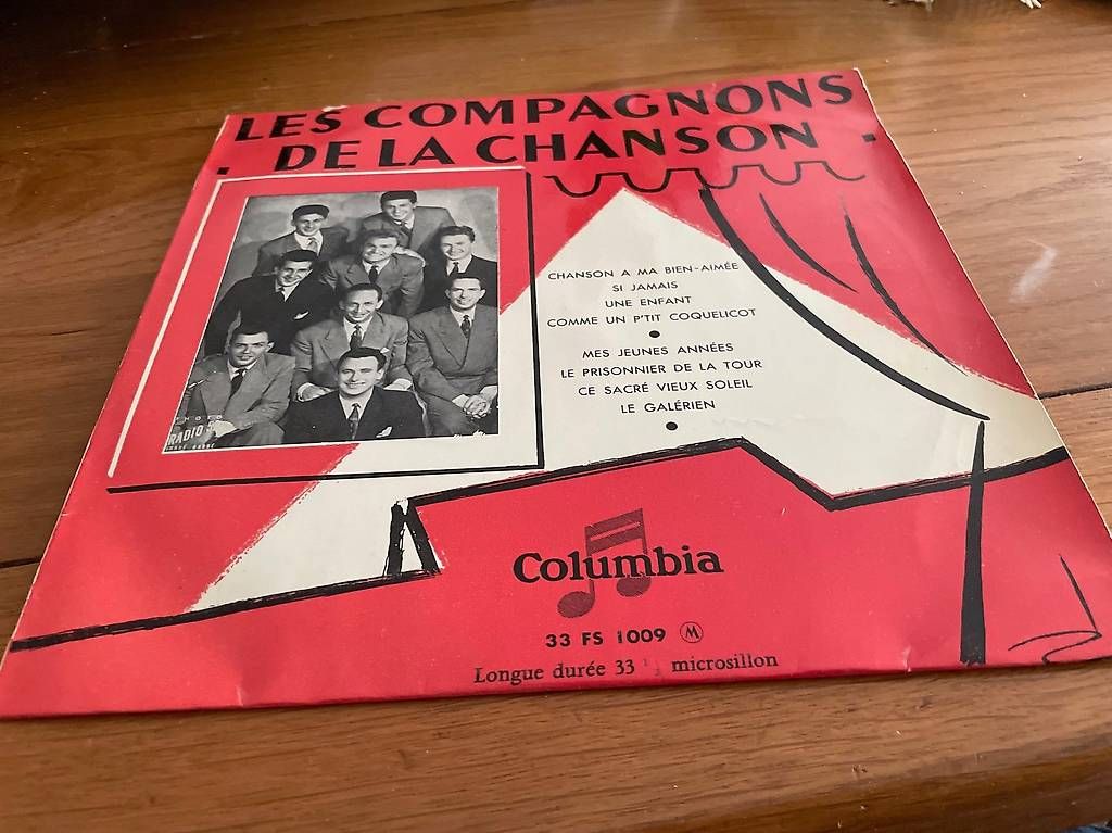 Dischi in vinile: 33 tours Les Compagnons de la chanson – Usato da Colombier NE venduto da Boy48