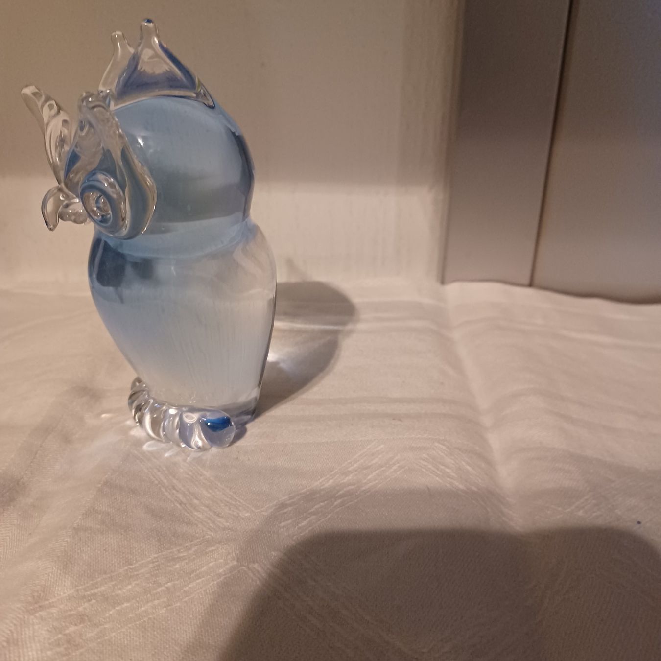 Figuren: schwere Eule aus Glas 10 cm gross – Gebraucht aus Abtwil SG von luupsy 2