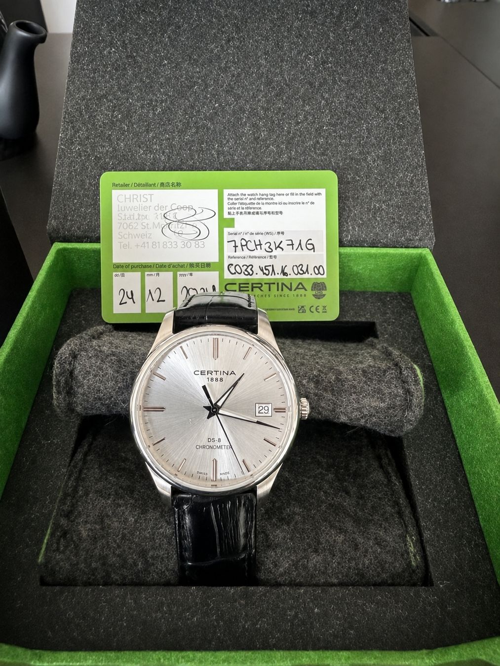 Certina Montres: Certina DS-8 – D'occasion à Winterthur par md.mAkf