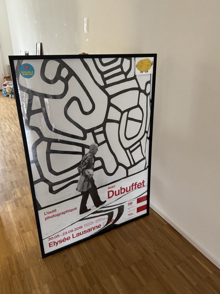 Poster & Bilder: Jean Dubuffet Exhibition Poster – Gebraucht aus Fribourg von mariedw