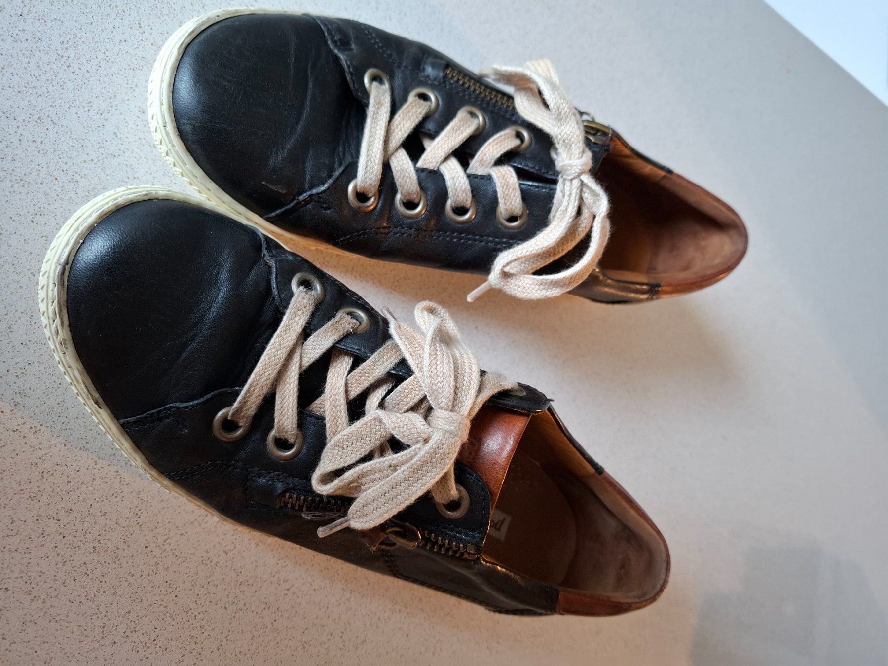 Paul Green Scarpe da donna: Paul Green Sneaker Gr. 37, Leder – Usato da Horw venduto da Cila5