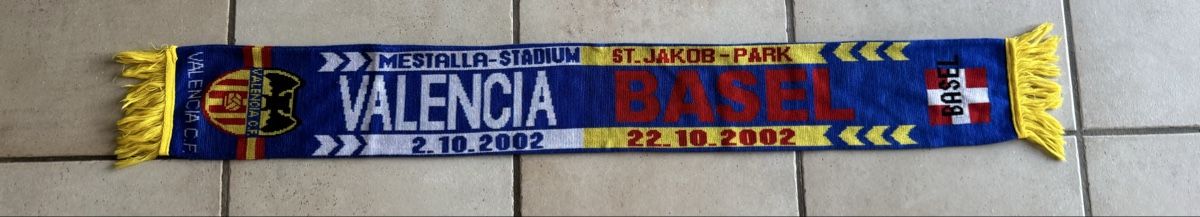 FC Basel Foulards, Tücher & Schals: Fc Basel - Valencia Schal – Gebraucht aus Lenzburg von Meister_k 1
