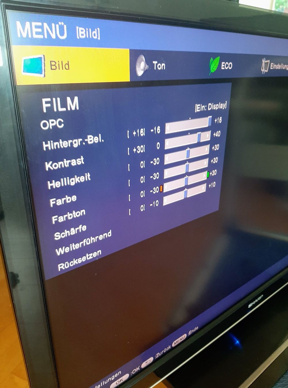 Sharp Televisori: "MONITOR"  Sharp Aquos 46" – Difettoso da Zürich venduto da Zurich 5