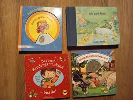 Vier Kinderbücher diverse Titel gebrauchter Zustand