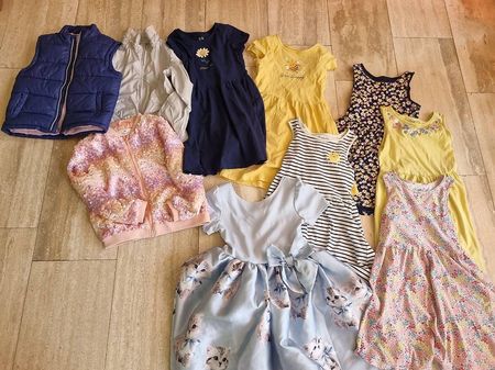 Mädchen-Keiderpaket Sommer gr. 128