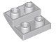 Lego Light Bluish Gray Slope, Curved 2 x 2 x 2/3 24 Stück