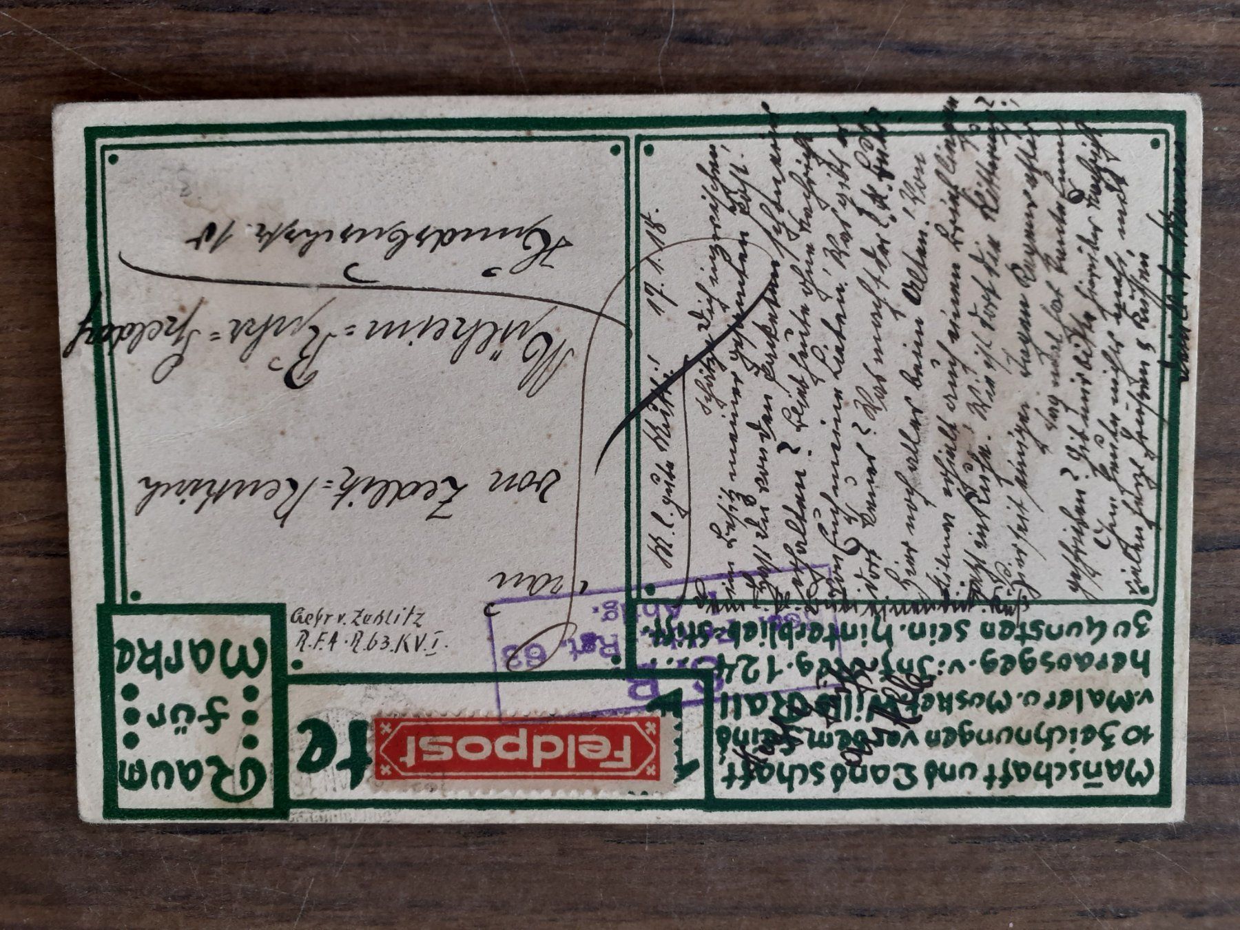 Cartoline postali: Ansichtskarte 1. Weltkrieg Handgranatenwerfer – Usato da Mörschwil venduto da aik_x8mc 2