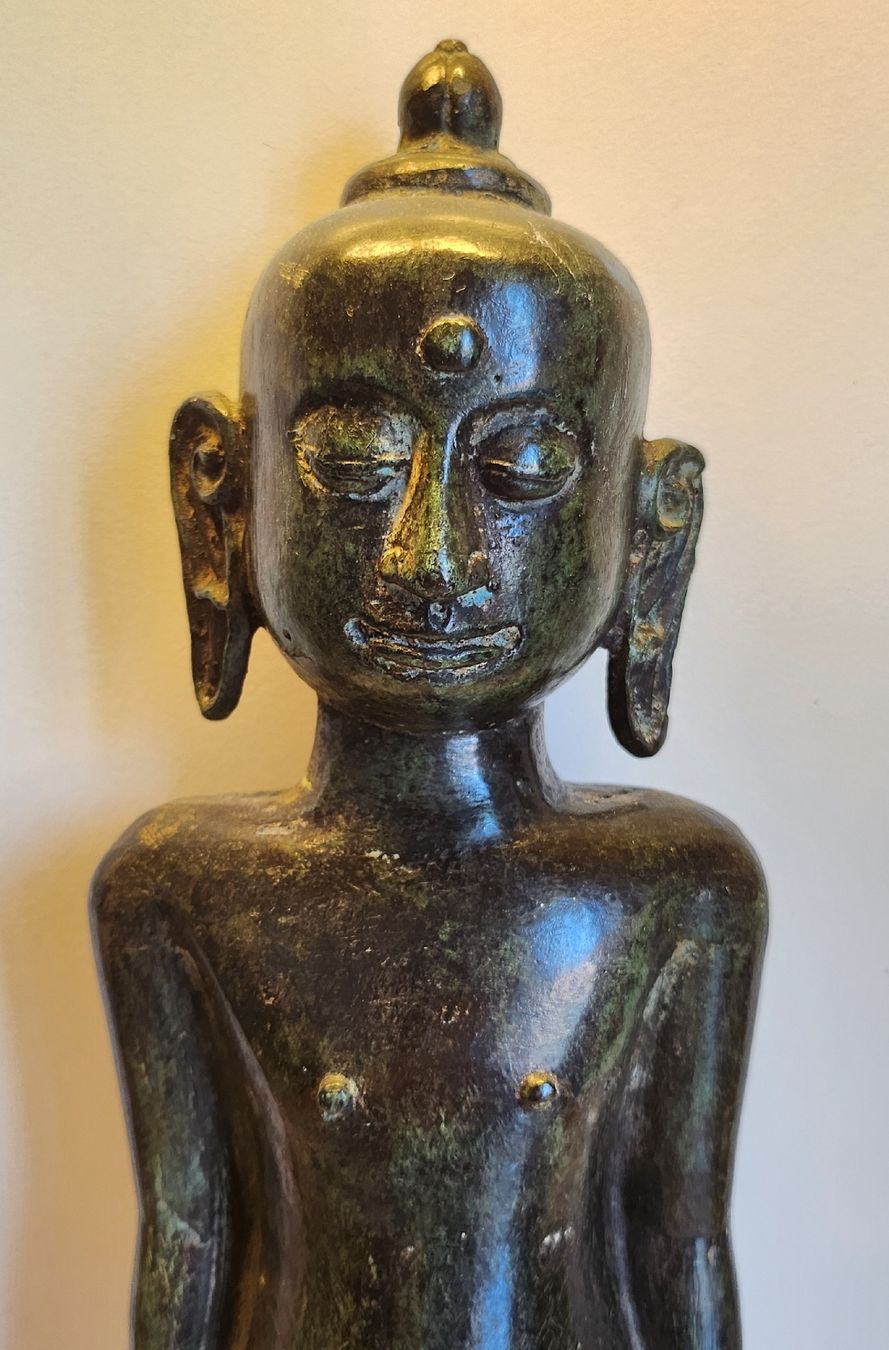 Sculture & Statue: Alte stehende Buddha Skulptur Asien – Usato da Zürich venduto da BAENZERINO 1