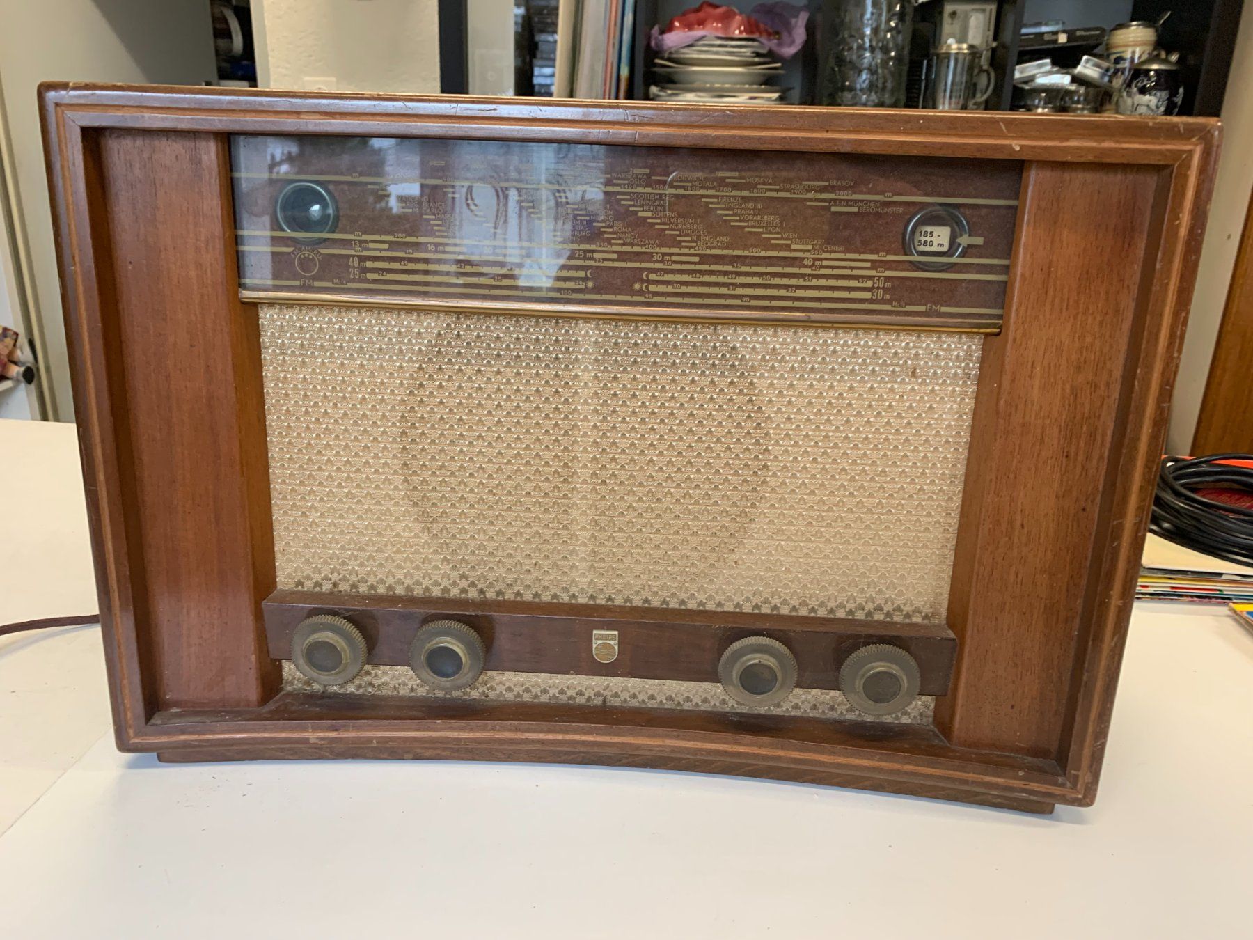 Philips Radios: Philips Röhrenradio Vintage  BCH 510 A – Gebraucht aus Fislisbach von Zicke1958