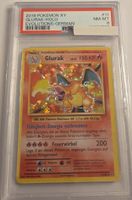Pokemon Karte Glurak Holo Deutsch - Top Zustand! PSA 8