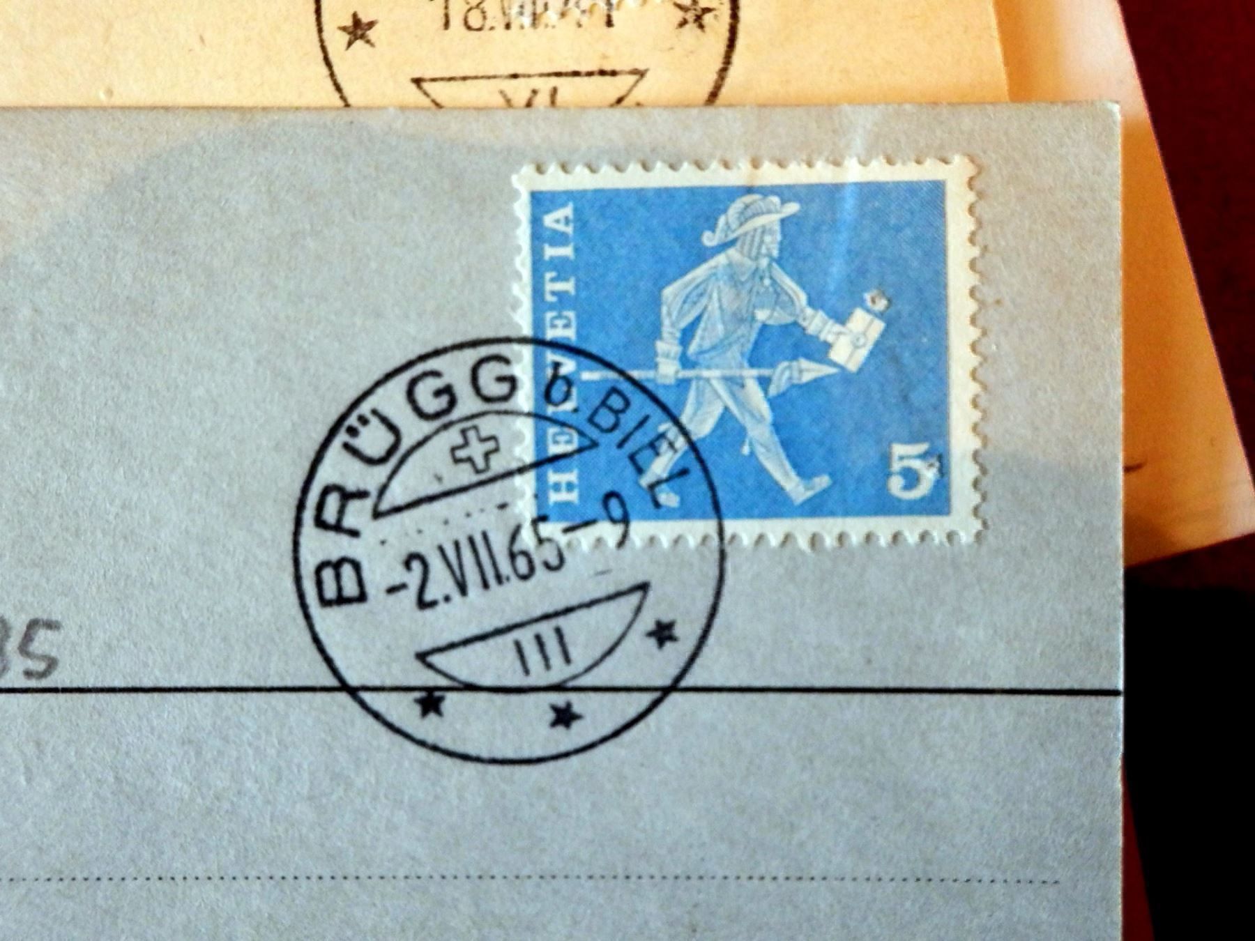 Tutti i francobolli: Lot mit 7 Bedarfsbriefen und Karten – Usato da Ueberstorf venduto da dinbau 4
