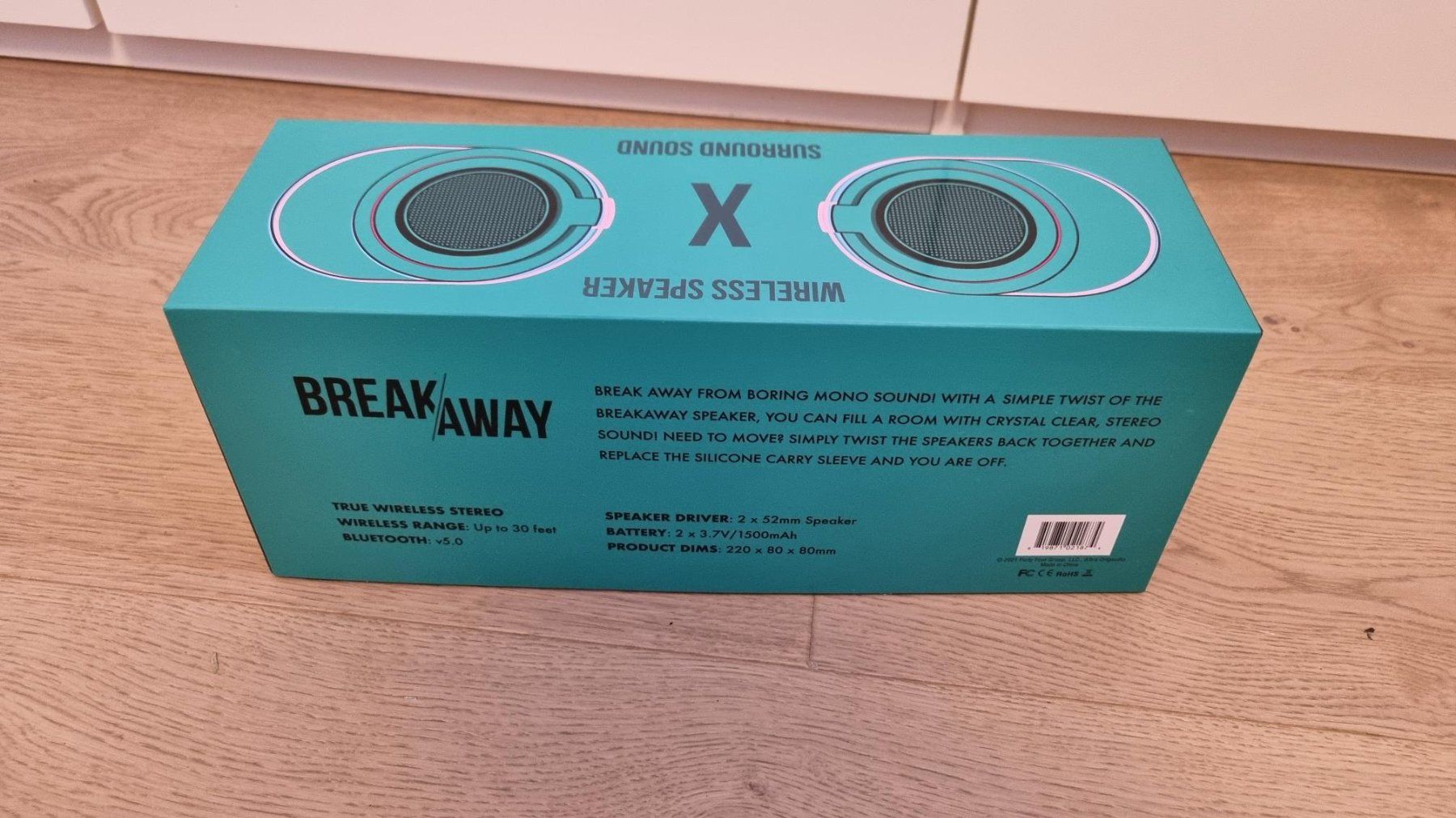 Casse acustiche: Breakaway Wireless Bluetooth Speaker (Neupreis CHF 120.-) – Nuovo e nell'imballaggio originale da Zürich venduto da Tbo187 3