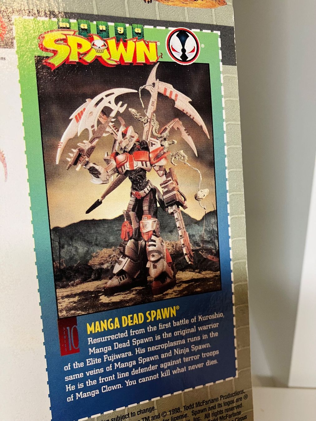 Figuren: Spawn Figur, Dead Spawn, 1998 McFarlane (Manga-Spawn) – Neu und originalverpackt aus Gossau ZH von whysoserious 1
