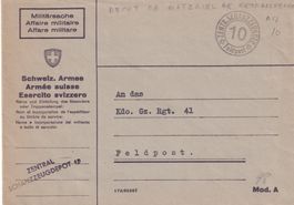 Feldpost Zentr. Schanzzeugdepot