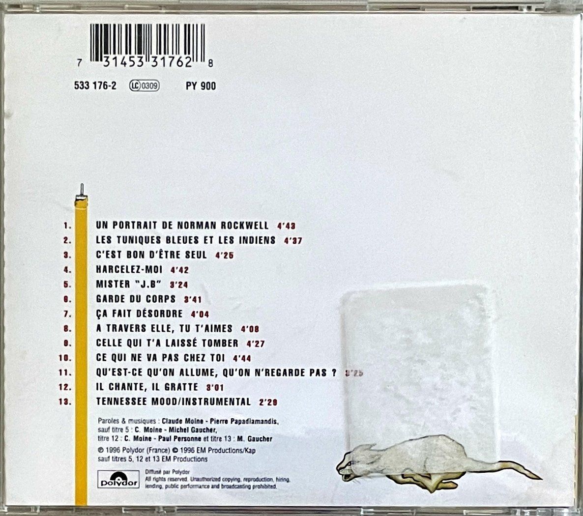 CD: Eddy Mitchell - Mr Eddy – Usato da Savagnier venduto da Ne2065 1