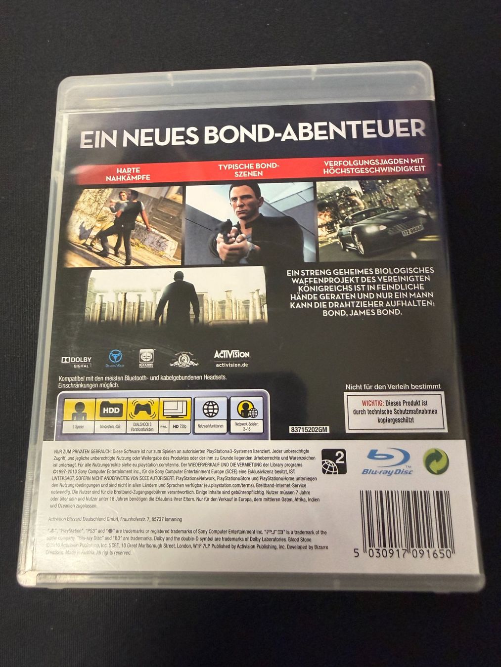 Sony Jeux: Blood Stone 007 - PS3 – D'occasion à Pont-de-la-Morge par Darfal 2