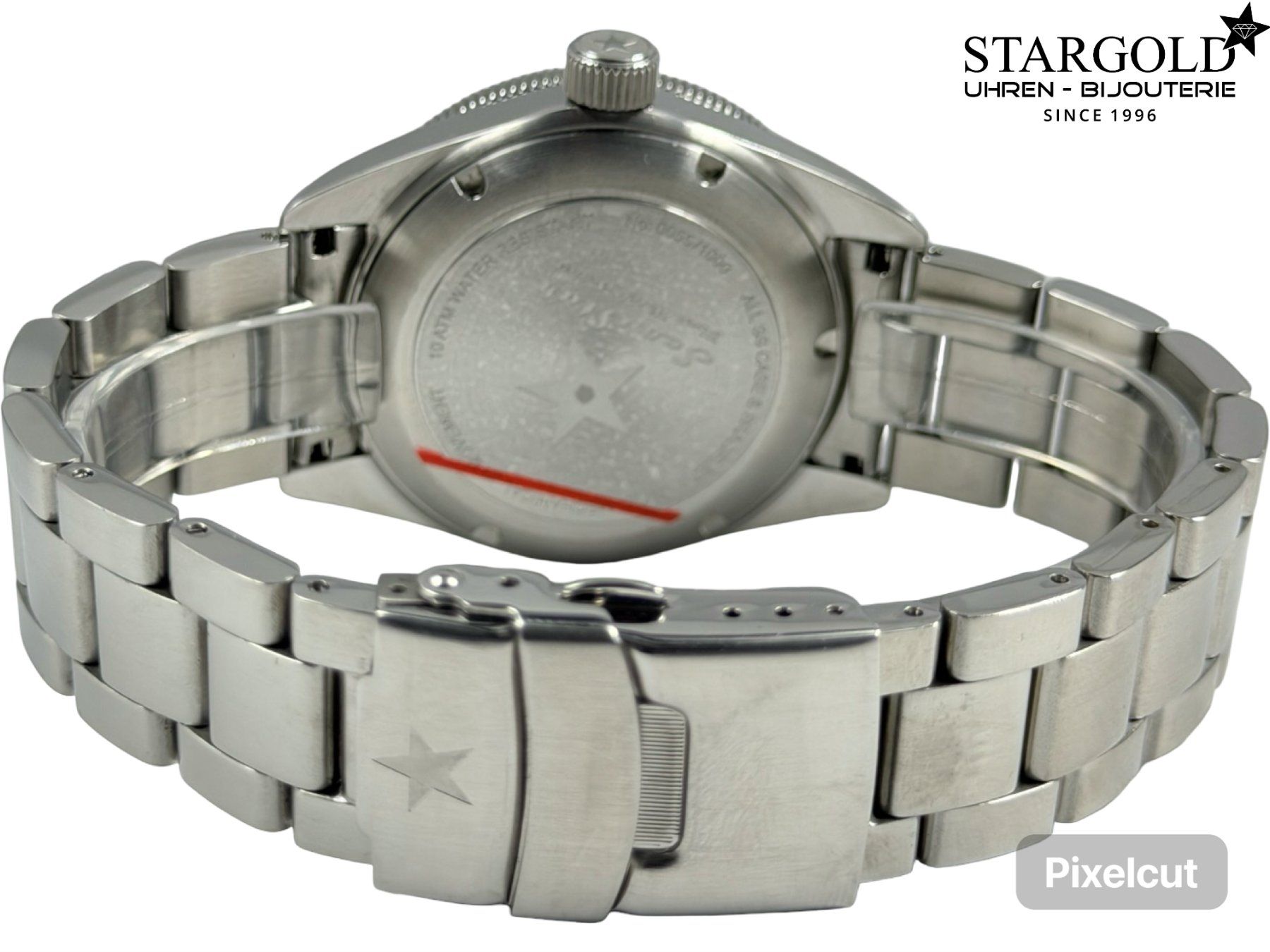 Orologi: Red Star SEA Red Bezel - 7074G-D – Usato da Zürich venduto da Stargold-Uhren 7