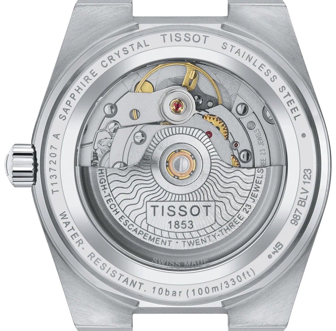 Tissot Uhren: Tissot PRX 35 Powermatic 80 Blue NEW – Neu und originalverpackt aus Mezzovico von Chronocorner 1