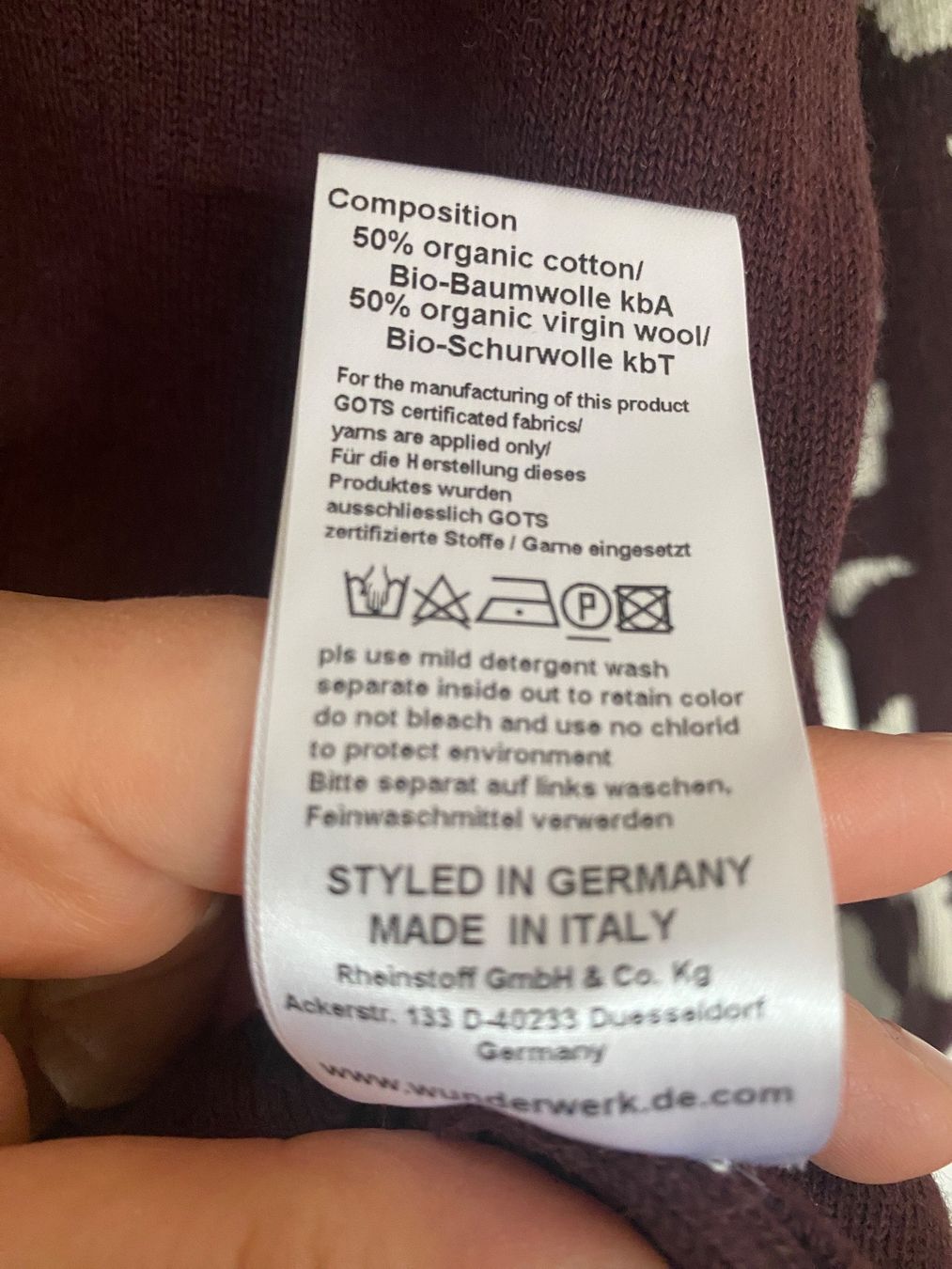 Maglioni & Felpe: Pullover Gr.S von Wunderwerk 50/50 Bio-Cotton/-Wool – Nuovo (secondo la descrizione) da Muensingen venduto da drleevsy 3