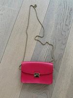 Furla Tasche Pink Leder mit Kette