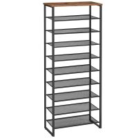 Schuhregal Schuhschrank Schuhablage 10 Ebenen 22-30 Paar