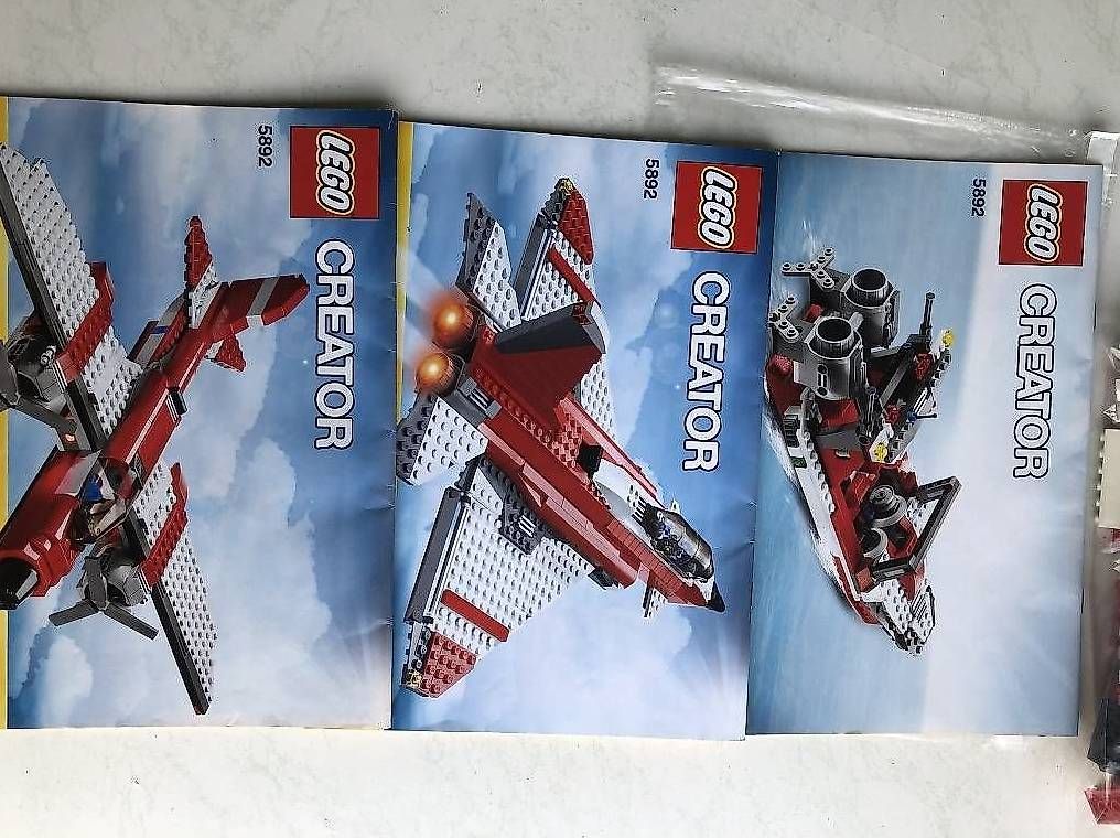 Jeux de construction: Lego Creator 5892 / Jet - Flugzeug / 3 in 1 Set – D'occasion à Eschlikon TG par Farewell01 2