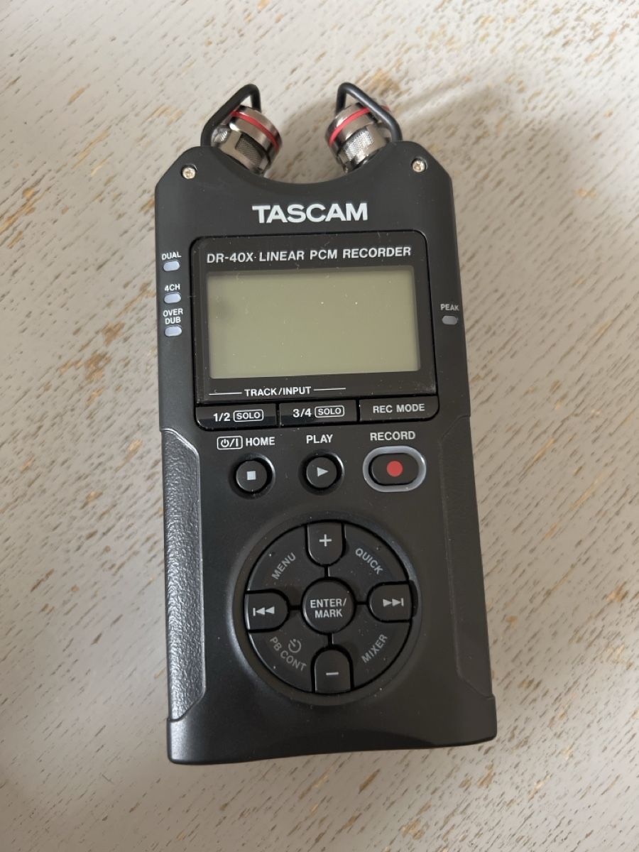Tascam Registratori: Tascam DR-40x – Nuovo (secondo la descrizione) da Genève venduto da tan_h6b8
