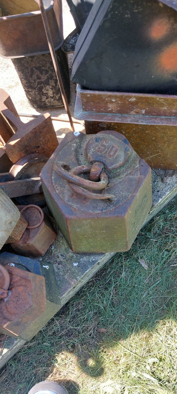 Bilance e pesi: gewichtstein 50 kg – Usato da St. Antoni venduto da urzel 1