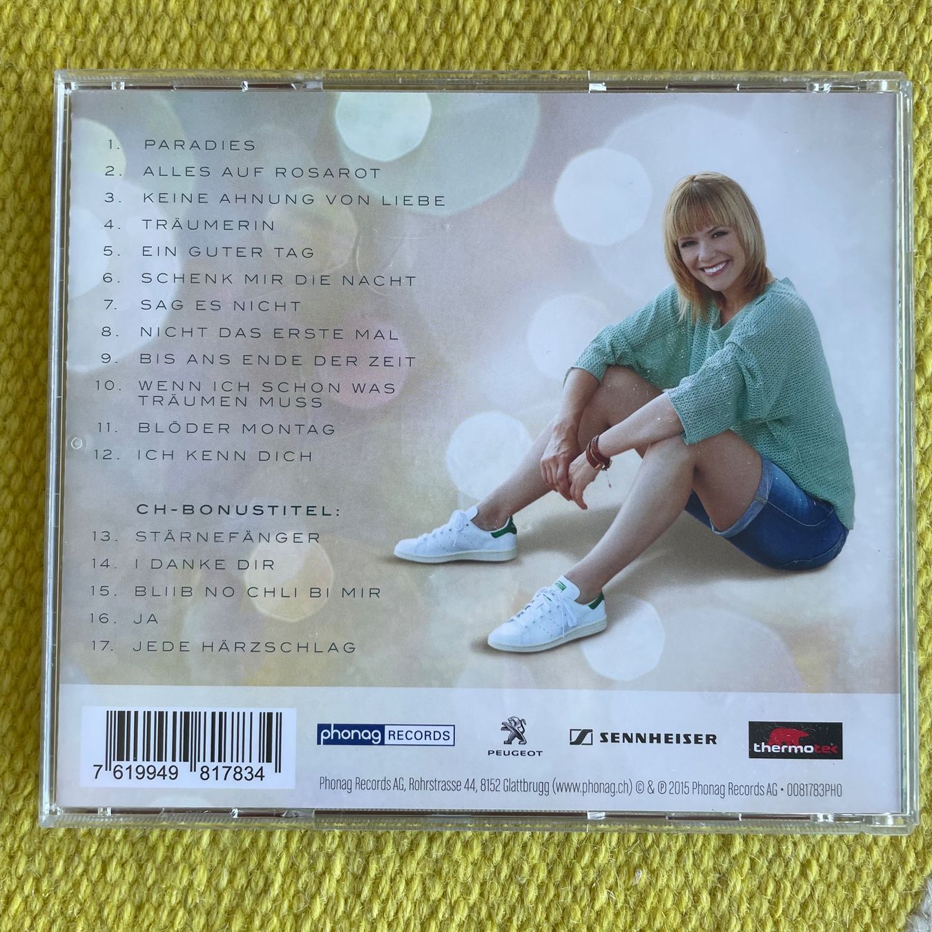 CD: FRANCINE JORDI-MIT UNTERSCHRIFT WIR – Usato da Rorschacherberg venduto da CD-Roli 1
