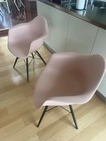 2 Stück vitra. Eames Plastic Armchair RE DAW (neue Höhe)