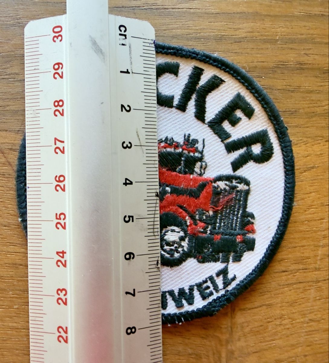 Patches: Aufnäher Stick Stoff Patch Trucker – Neu (gemäss Beschreibung) aus Haegendorf von Chruege 2