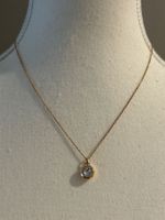 Modeschmuck Halskette mit Anhänger goldfarben