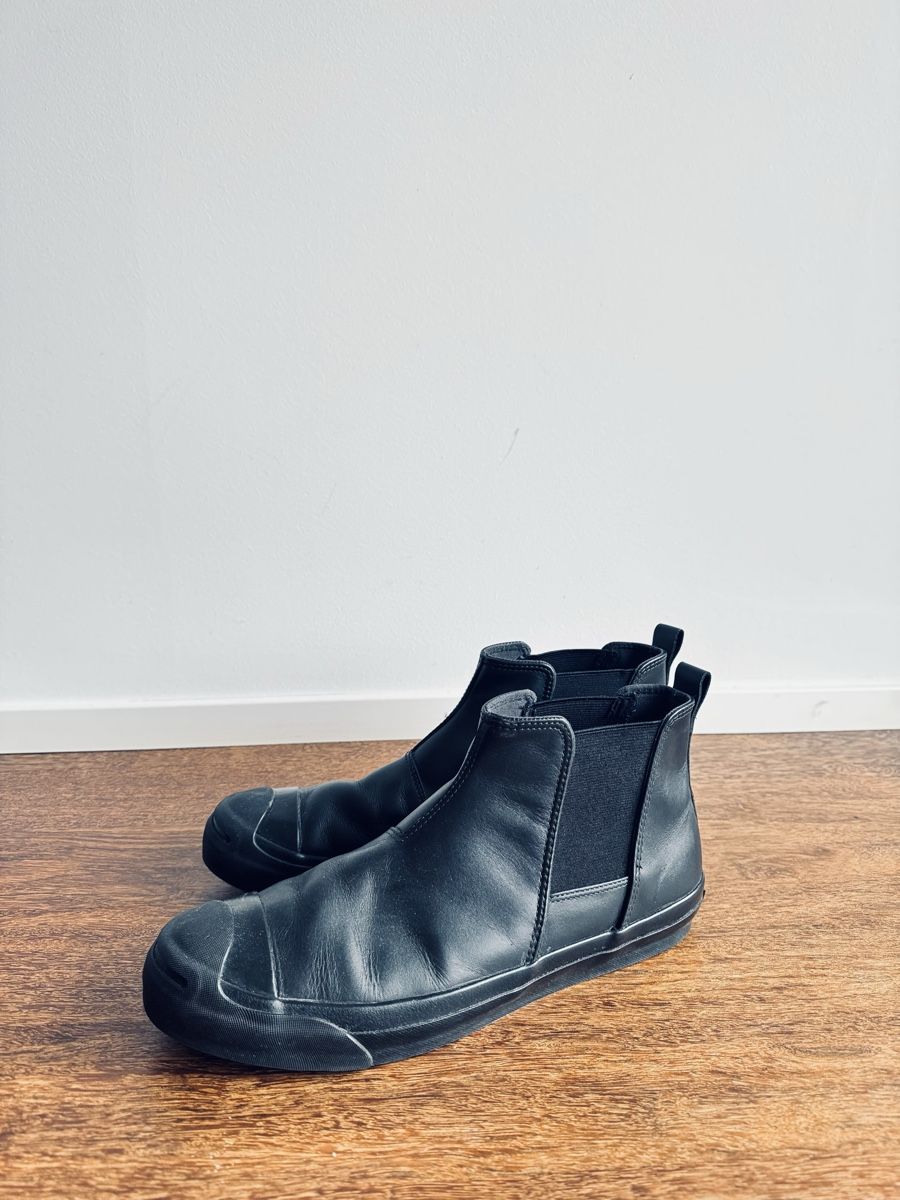 Converse Scarpe da uomo: JACK PURCELL CONVERSE Schuh Sneaker Chelsea Boot Schwarz – Usato da Ennetbaden venduto da DanielCPH 1