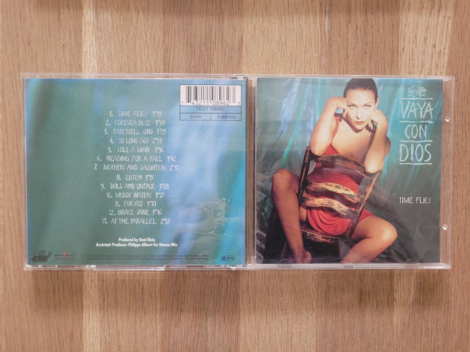 CD: CD Vaya Con Dios - Time Flies, 1992 – Usato da Nebikon venduto da Harley-Davidson01