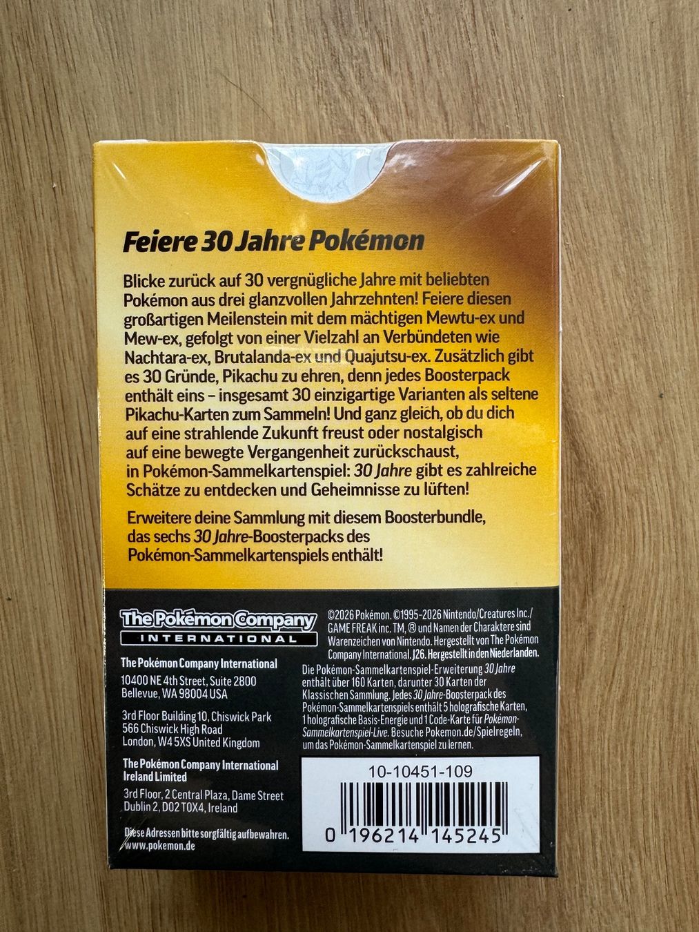 Pokémon Cartes à collectionner: Pokemon Booster Bundle 30th Anniversary DE – D'occasion à Biel-Benken BL par Banky 1