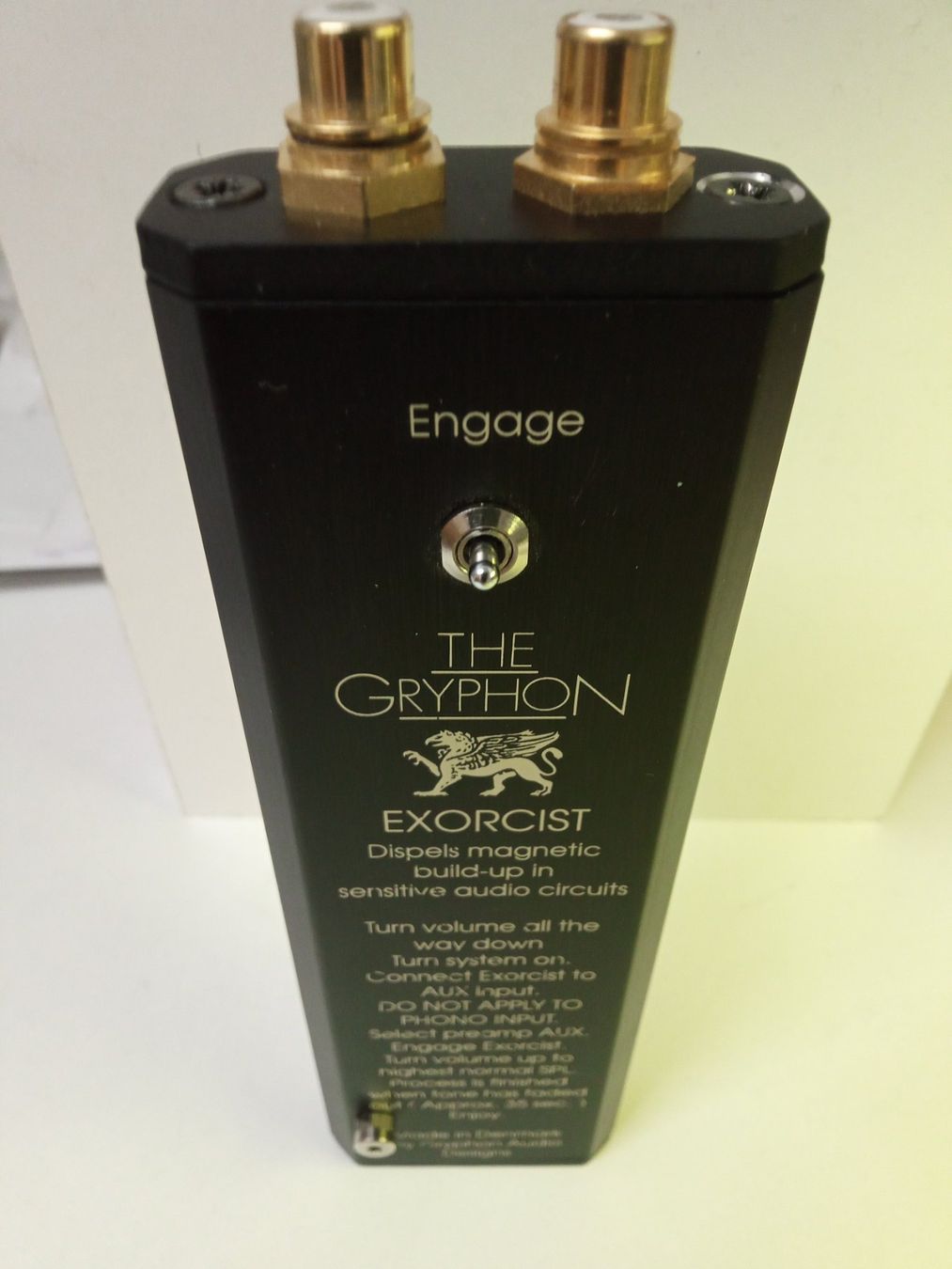 Amplificatori: Gryphon Exorcist Audio System - Demagnetisierer – Usato da Zürich venduto da edi_c2m6