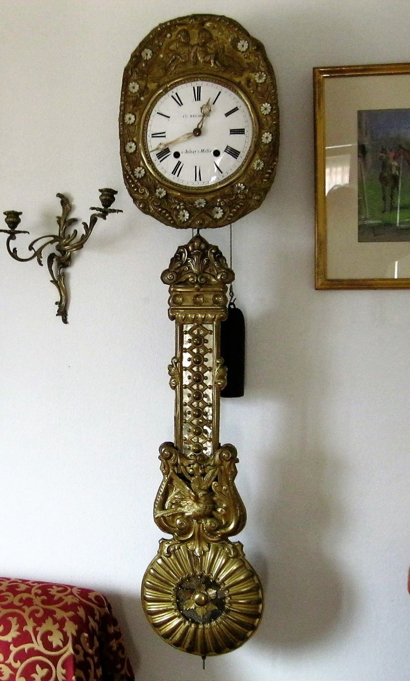 Orologi da terra & Orologi da parete: COMTOISER  UHR  MIT  PRACHTPENDEL – Usato da Männedorf venduto da Andreas2002