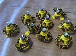 Socles d'éclairage LED  (10 pièces)