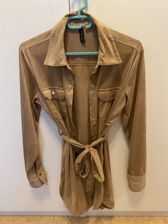 Kleid Beige/Braun Amisu