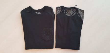 2 moderne Sweatshirts 162-168 / XS