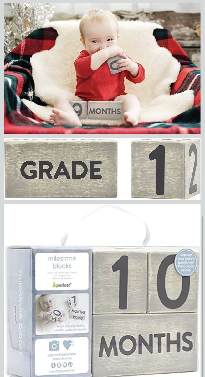 Toutes les décorations: Baby Monatsblöcke Meilenstein – Neuf avec emballage d'origine à Langenthal par Classy-sale 1
