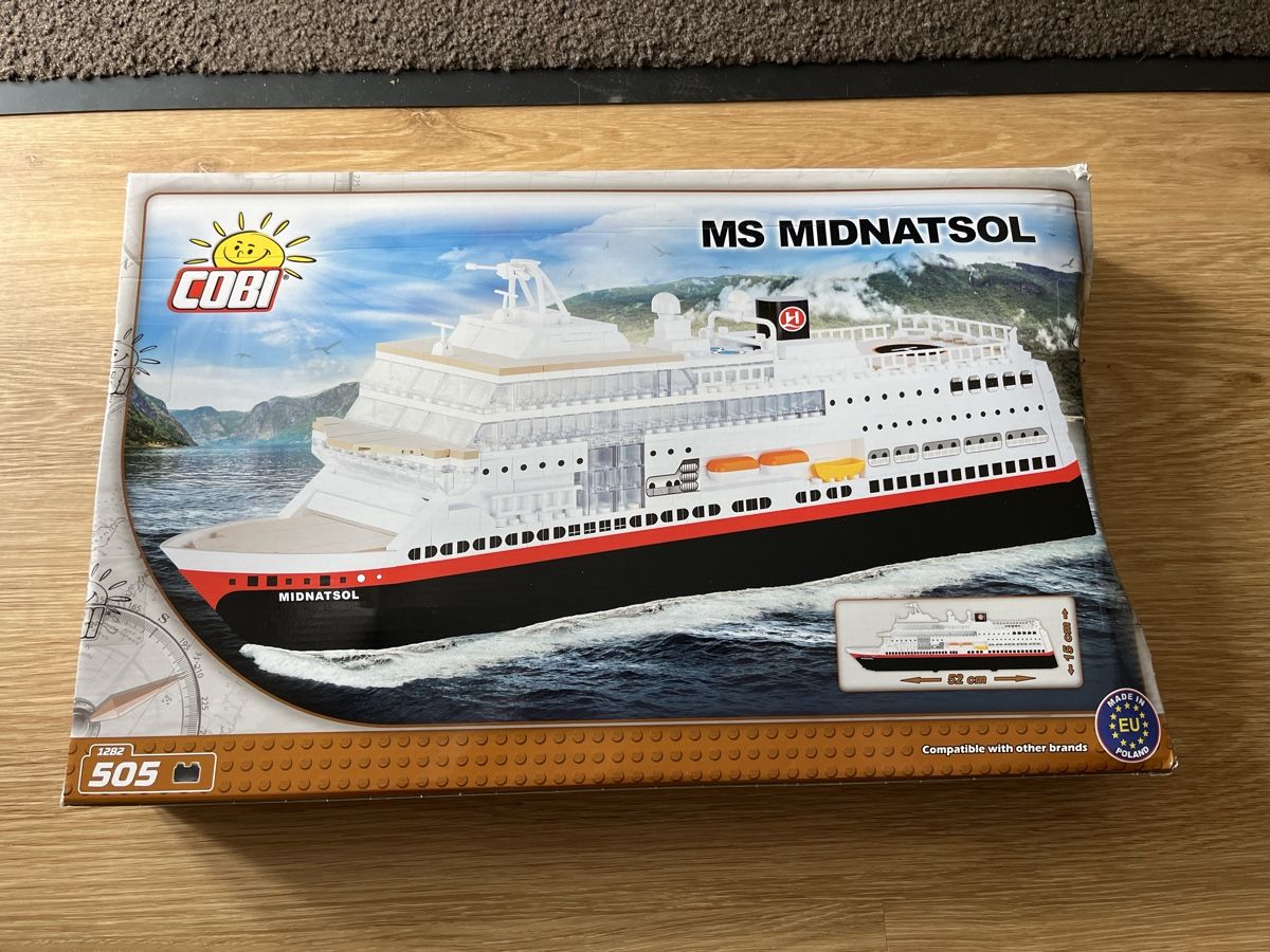 Cobi Kit di costruzioni: COBI MS Midnatsol Kreuzfahrtschiff – Usato da Nürensdorf venduto da MXFOX 1