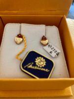 Ohrringe  aus 18Kt(750) Gold mit 6 Rubinen 0.22ct.