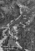 Aereo foto Peccia strada Fusio Maggia